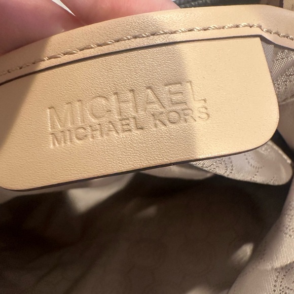 Michael Kors Dark Brown Signature Tote - Picture 4 of 5